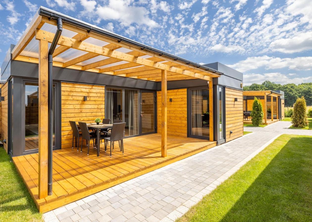 Rresort - Domki Z Krytym I Podgrzewanym Basenem, Sauna, Wifi, Parking W Cenie! เรวัล ภายนอก รูปภาพ